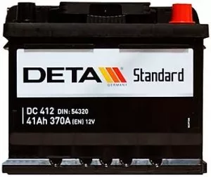 Аккумулятор DETA Standard DC412 (41Ah) фото