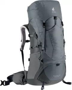 Туристический рюкзак Deuter Aircontact Lite 45+10 SL (shale/graphite) фото