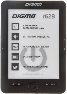 Электронная книга Digma R62B фото