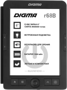 Электронная книга Digma R68B фото