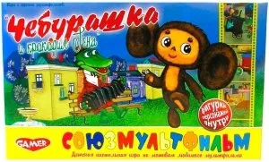 Настольная игра Dream Makers Чебурашка и крокодил Гена фото