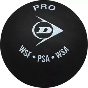 Набор мячей для сквоша DUNLOP Pro (2 желтые точки, 3 шт) фото