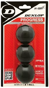 Набор мячей для сквоша DUNLOP Progress / 627DN700104 фото