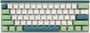 Клавиатура Durgod K330W Mint (Gateron CAP V2 Crystal Silent Red, нет кириллицы) фото