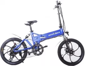 Электровелосипед Ecoffect F1 Premium (синий) фото