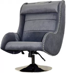Массажное кресло EGO Max Comfort EG3003 Серый (Микрошенилл) фото