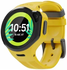 Детские умные часы Elari KidPhone 4GR (желтый) фото