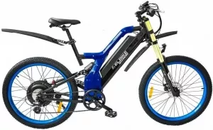 Электровелосипед Elbike TURBO R-75 Vip синий фото