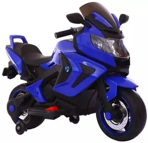 Детский электромотоцикл Electric Toys BMW 1500 LUX 12V (синий) фото