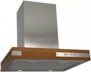 Вытяжка Elikor Патио 60Н-650-К3Д (нержавеющая сталь/дуб коричневый) фото
