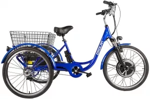 Электровелосипед Eltreco Crolan 500W (синий) фото