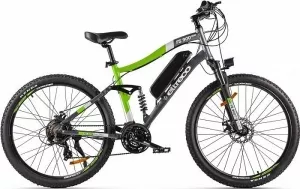 Электровелосипед Eltreco FS-900 New 2020 (серый/зеленый) фото