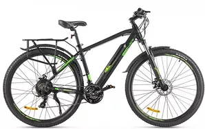 Электровелосипед Eltreco Ultra Max Pro 2022 (черный/зеленый) фото