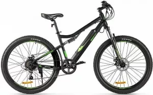 Электровелосипед Eltreco Walter 2022 (черный/зеленый) фото