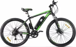 Электровелосипед Eltreco XT 600 2020 (черный/зеленый) фото