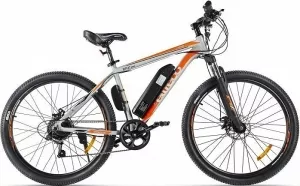 Электровелосипед Eltreco XT 600 2020 (серый/оранжевый) фото