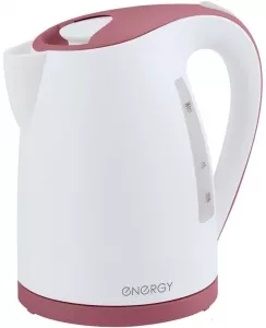 Электрочайник Energy E-285 (белый/розовый) фото