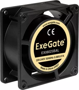 Вентилятор для корпуса ExeGate EX08025BAL EX288997RUS фото