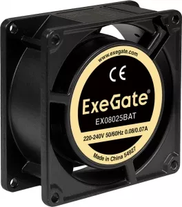 Вентилятор для корпуса ExeGate EX08025BAT EX288998RUS фото