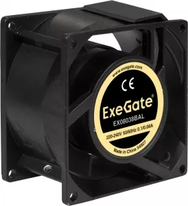 Вентилятор для корпуса ExeGate EX08038BAL EX288999RUS фото