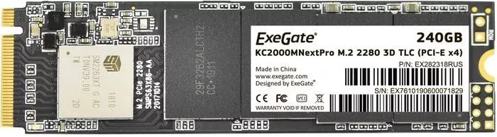 SSD ExeGate Next Pro 240GB EX282318RUS фото