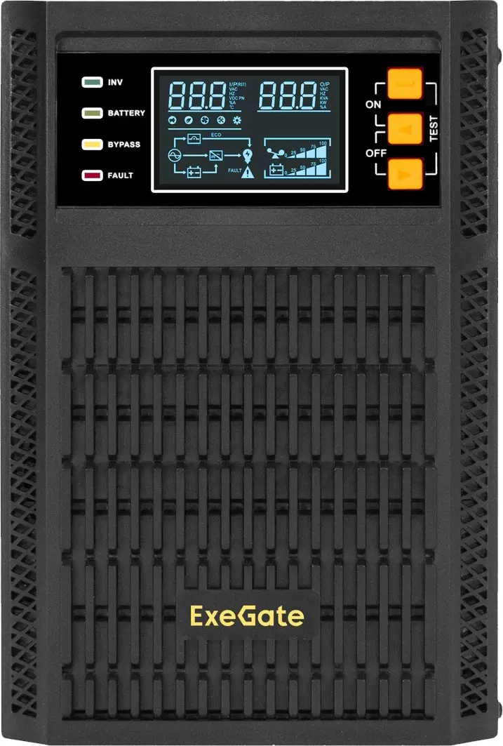 Источник бесперебойного питания ExeGate PowerExpert TL-1000.LCD.AVR.2SH.USB.RS232.SNMP EX296947RUS фото 2