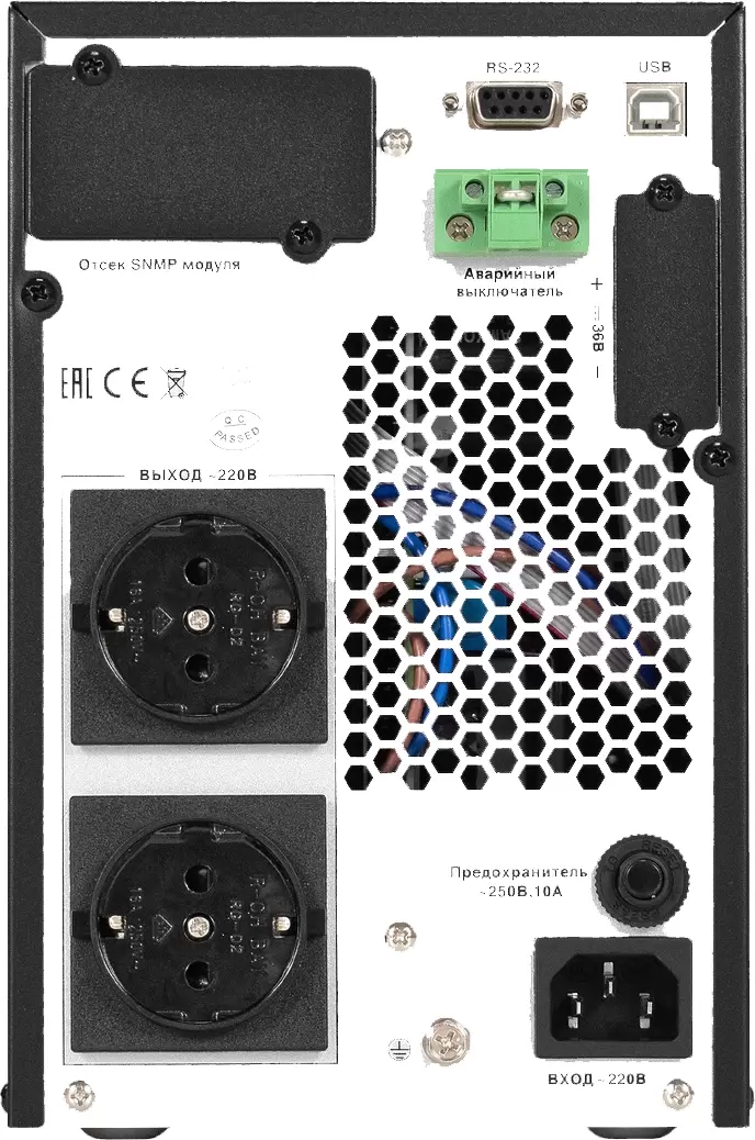 Источник бесперебойного питания ExeGate PowerExpert TL-1000.LCD.AVR.2SH.USB.RS232.SNMP EX296947RUS фото 3