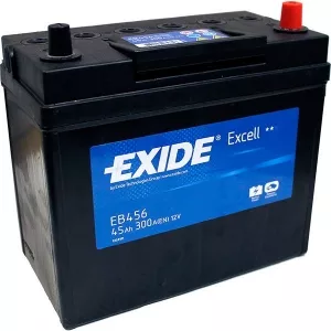 Аккумулятор Exide Excell EB456 JR+ (45Ah) фото