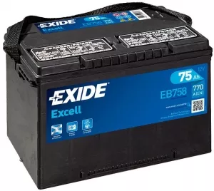 Аккумулятор Exide Excell EB758 US (75Ah) фото