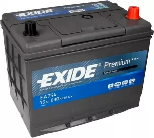 Аккумулятор Exide Premium EA754 (75Ah) фото