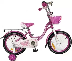 Велосипед детский Favorit Butterfly 16 (фиолетовый, 2019) фото