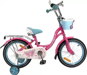 Детский велосипед Favorit Butterfly 16 (розовый/бирюзовый, 2019) фото