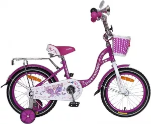 Детский велосипед Favorit Butterfly 16 2020 (фиолетовый) фото