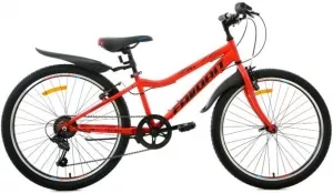 Велосипед Favorit FOX 24 V 2020 (красный) фото