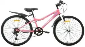 Велосипед Favorit FOX 24 V 2020 (розовый) фото