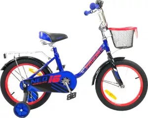 Велосипед детский Favorit Neo 16 (синий, 2019) фото