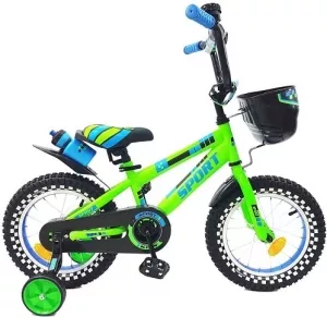 Велосипед детский Favorit New Sport 14 (зеленый, 2017) фото