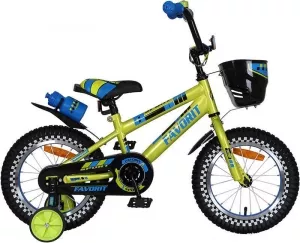 Детский велосипед Favorit Sport 16 (лаймовый, 2020) фото
