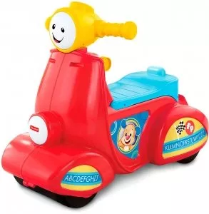 Каталка Fisher-Price DHN31 Обучающий скутер фото