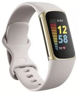 Фитнес-браслет Fitbit Charge 5 (бежевый) фото