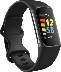 Фитнес-браслет Fitbit Charge 5 (черный) фото