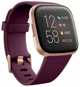 Умные часы Fitbit Versa 2 Bordeaux фото