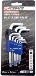 Набор ключей Forsage 5098 9 предметов фото