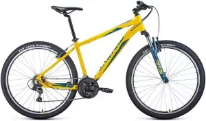 Велосипед Forward Apache 27.5 1.0 р.19 2021 (желтый) фото