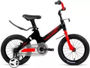 Велосипед детский Forward Cosmo 14 (черный/красный, 2019) фото