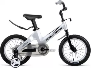 Детский велосипед Forward Cosmo 14 2021 (серебристый) фото