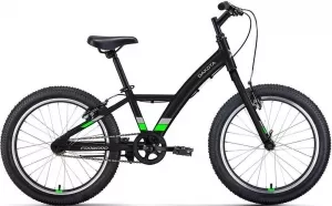 Детский велосипед Forward Dakota 20 1.0 2022 (черный/ярко-зеленый) фото