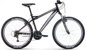 Велосипед Forward Flash 26 1.2 р.19 2021 (черный/серый) фото