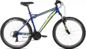 Велосипед Forward Flash 26 1.2 S р.15 2021 (синий/ярко-зеленый) фото