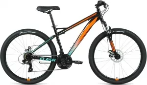 Велосипед Forward Flash 26 2.2 S disc 2021 (черный/оранжевый) фото